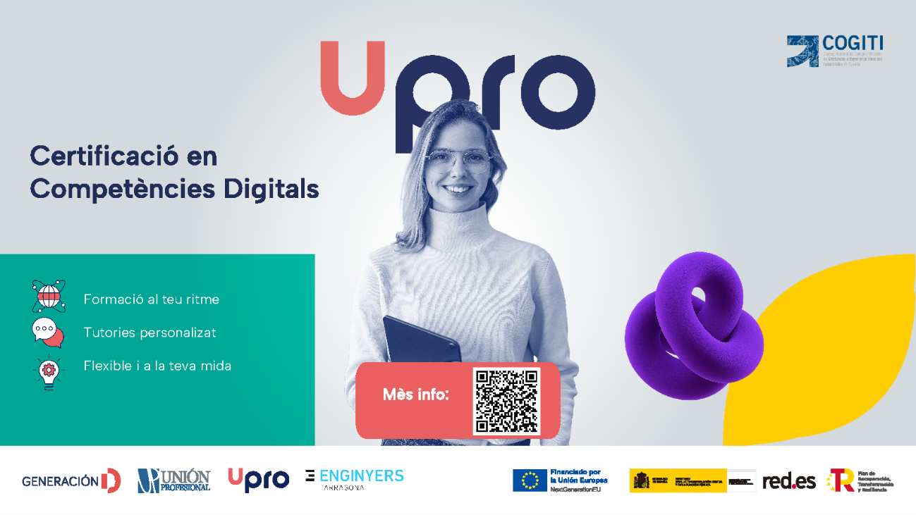 [WEBINAR] JORNADA INFORMATIVA I PRESENTACIÓ DEL PROGRAMA UPRO: CURS EN COMPETÈNCIAS DIGITALS 100% GRATUÏT. Modalitat streaming