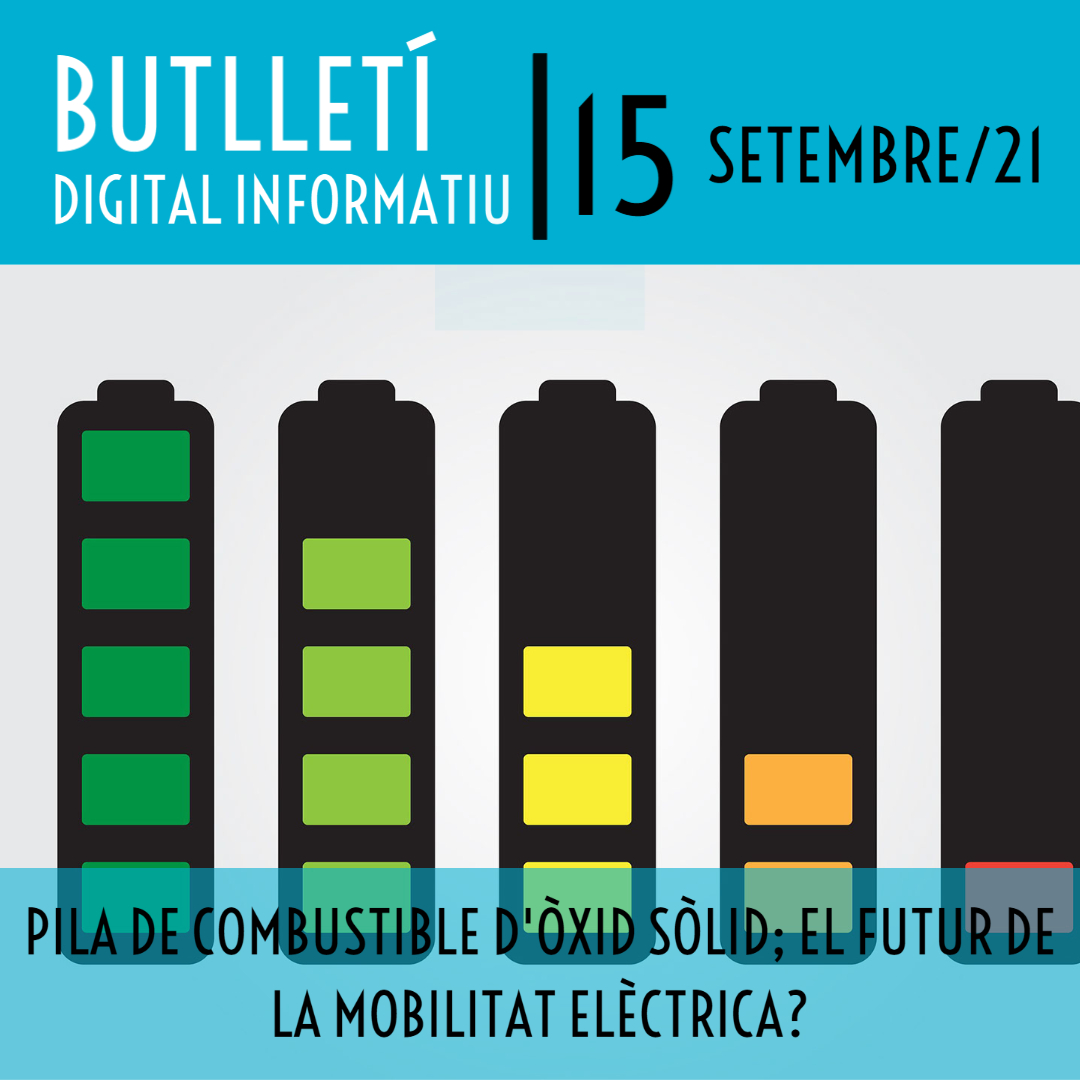 Butlletí Digital Informatiu Enginyers Tarragona | núm. 15 setembre 2021|