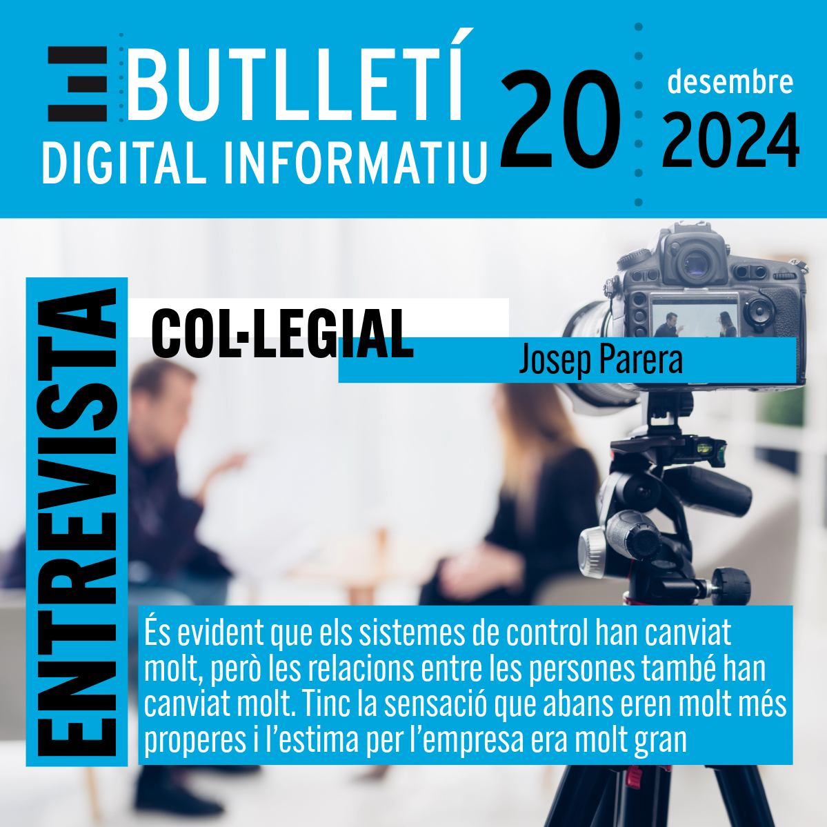 Butlletí Digital Informatiu Enginyers Tarragona | núm 20, desembre 2024 |