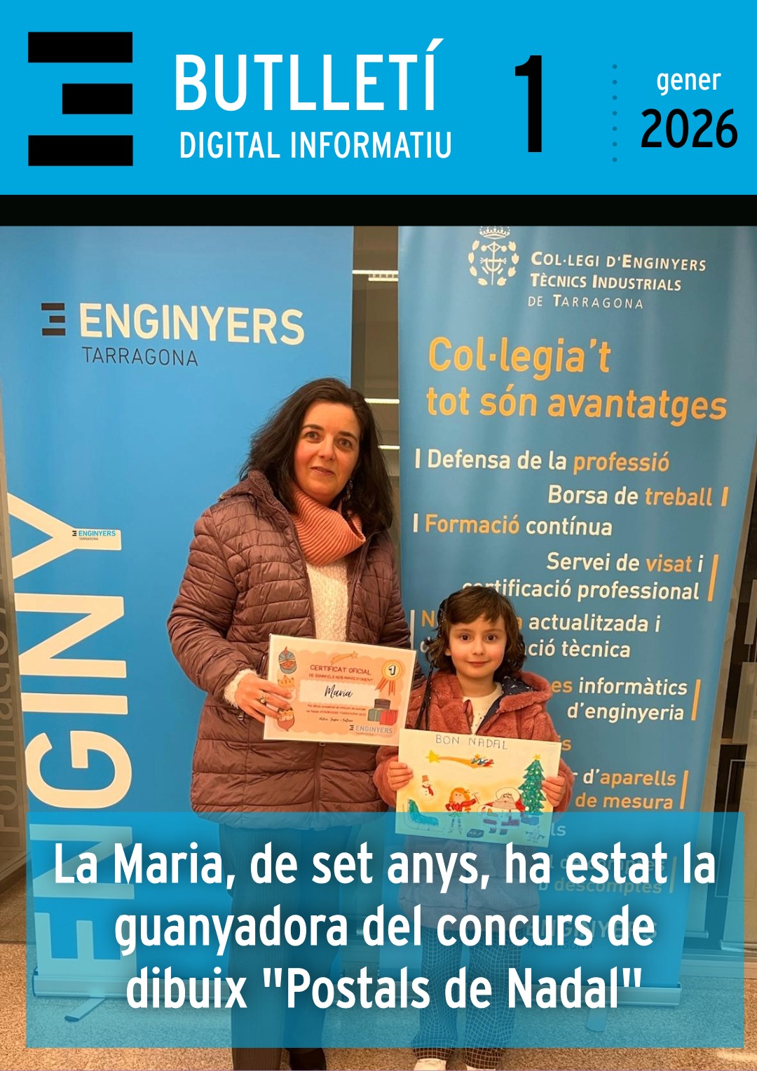 🗞️1/26 - Tota l'actualitat relacionada amb la professió la trobaràs al Butlletí Digital Informatiu Enginyers Tarragona