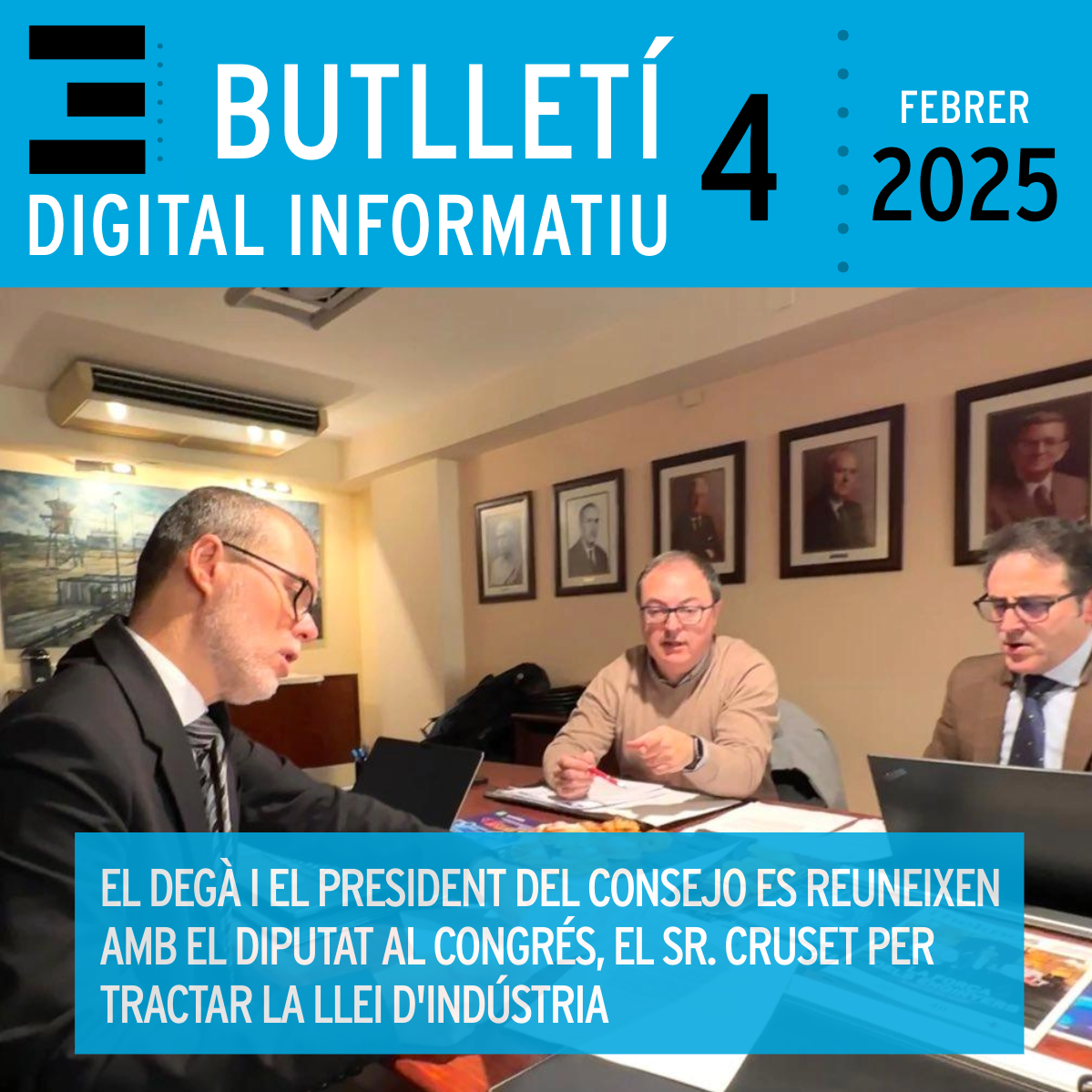 [Correcció] Butlletí Digital Informatiu Enginyers Tarragona | núm 4, febrer 2025 |